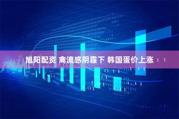旭阳配资 禽流感阴霾下 韩国蛋价上涨
