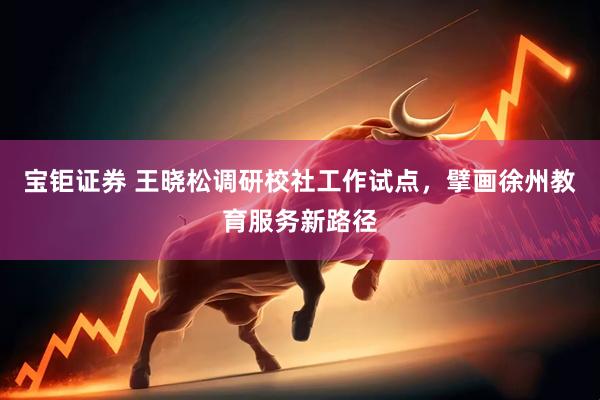 宝钜证券 王晓松调研校社工作试点，擘画徐州教育服务新路径