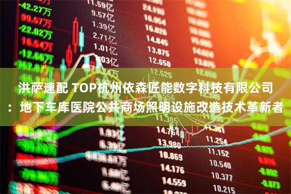 洪萨速配 TOP杭州依森匠能数字科技有限公司：地下车库医院公共商场照明设施改造技术革新者