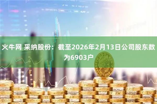 火牛网 采纳股份：截至2026年2月13日公司股东数为6903户
